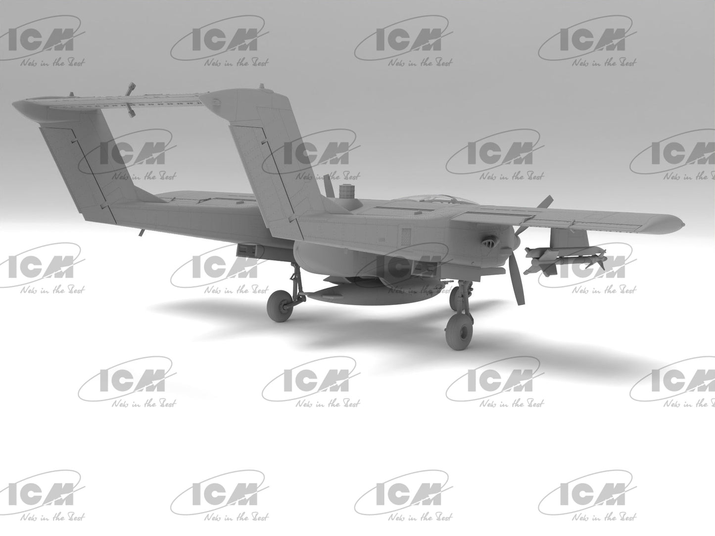 ICM 1/48th scale 1991 'Desert Storm' OV-10A and OV-10D+ (2 kits in 1 box)