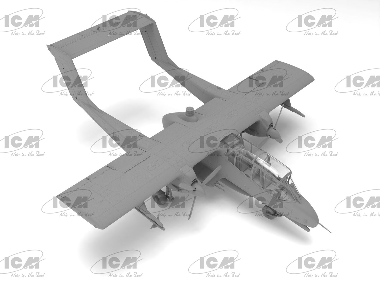 ICM 1/48th scale 1991 'Desert Storm' OV-10A and OV-10D+ (2 kits in 1 box)