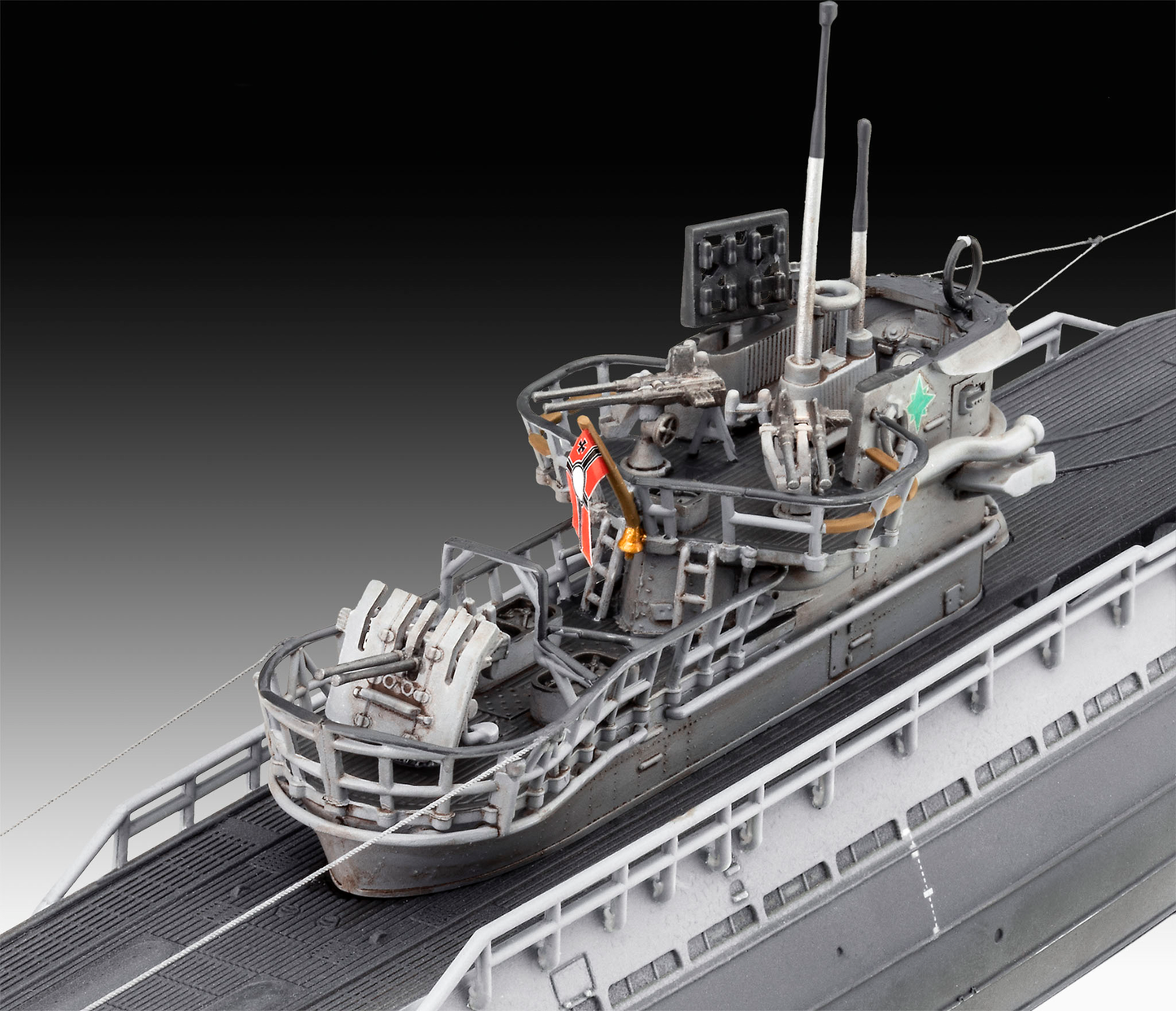 Revell 1/144th scale German U-boat Type IX C/40 (U-190) Submarine