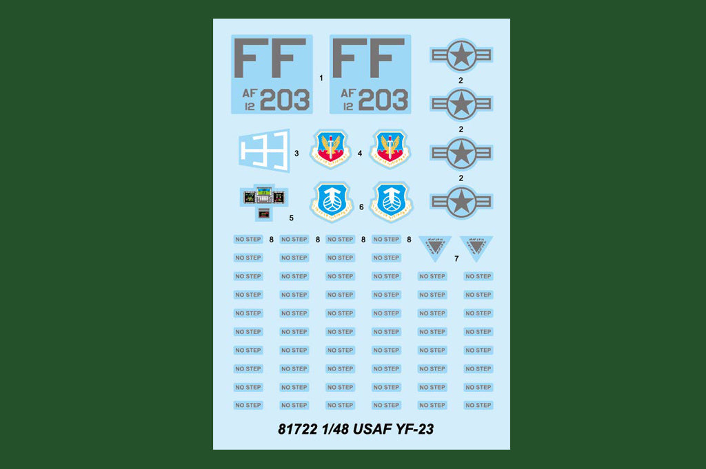 HobbyBoss 1/48th scale USAF YF-23
