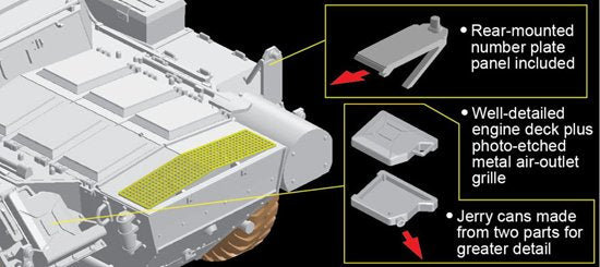 Dragon 1/35th scale British Armoured Car Saladin Mk.2