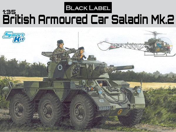 Dragon 1/35th scale British Armoured Car Saladin Mk.2