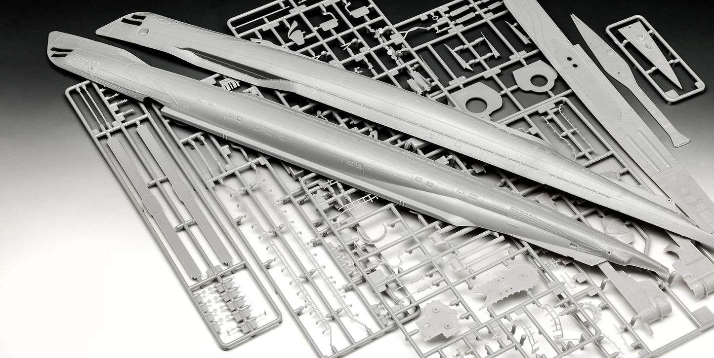 Revell 1/144th scale German U-boat Type IX C/40 (U-190) Submarine
