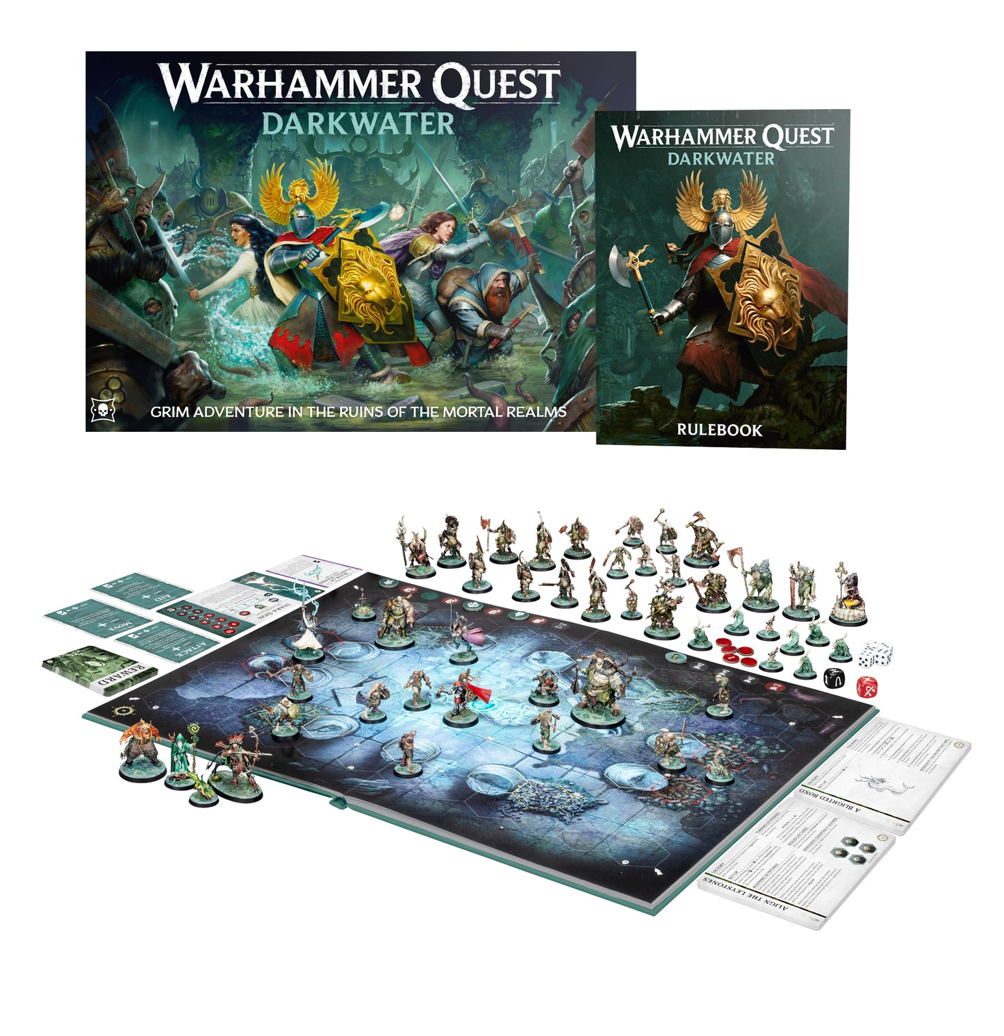 Games Workshop Warhammer Quest Darkwater Board Game
