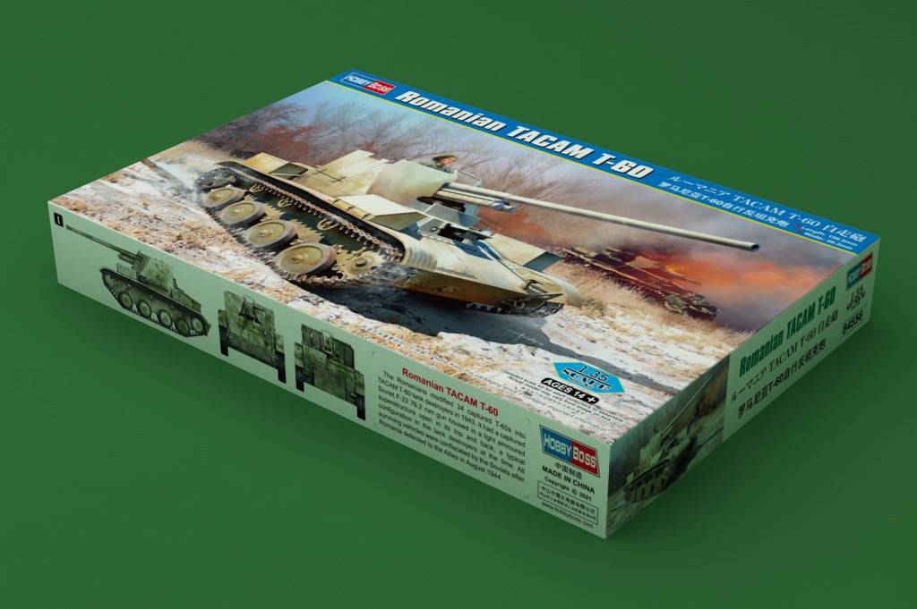 HobbyBoss 1/35th scale Romanian TACAM T-60