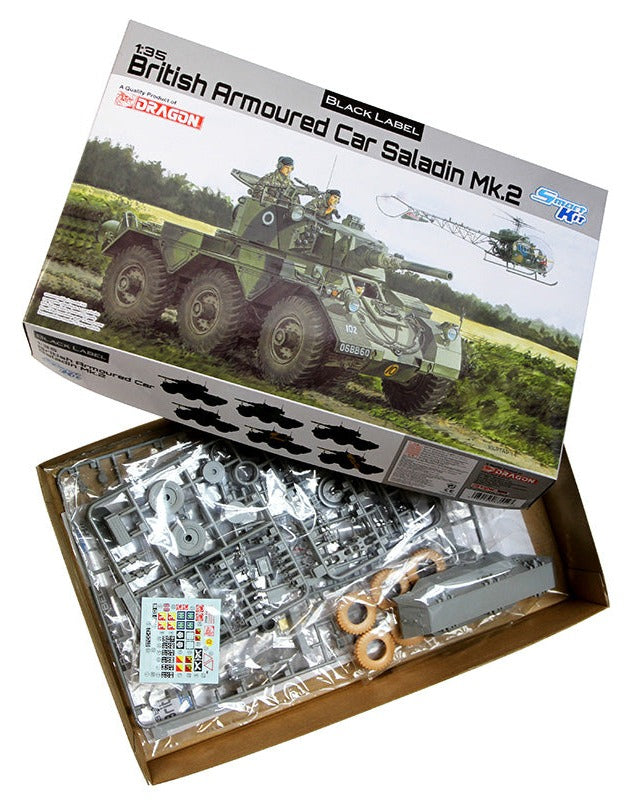Dragon 1/35th scale British Armoured Car Saladin Mk.2