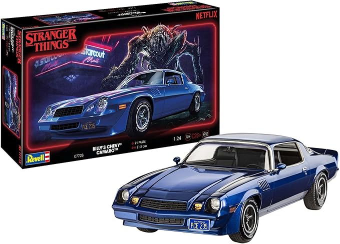 Revell 1/25th scale Billy's Chevrolet Z/28 Camaro: Stranger Things