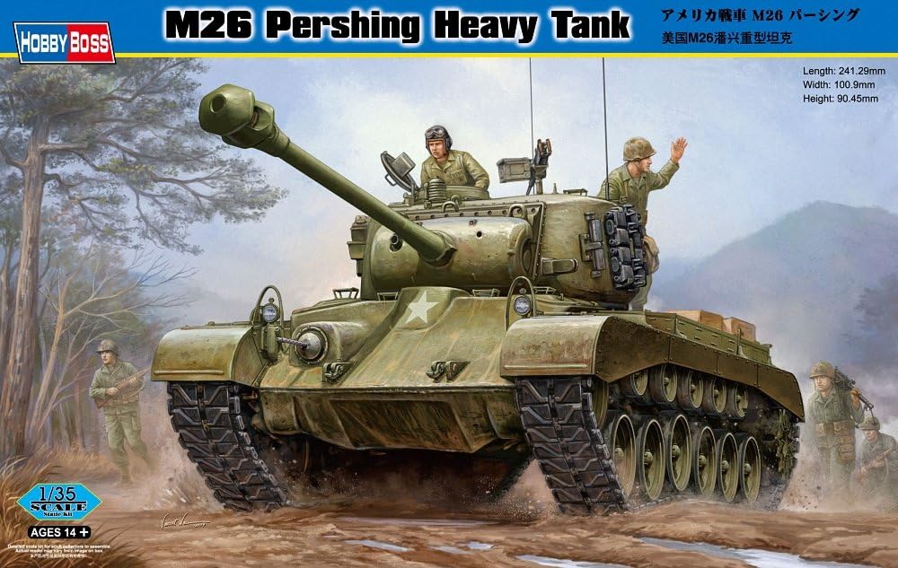 HobbyBoss 1/35th scale M-26 Pershing Heavy Tank
