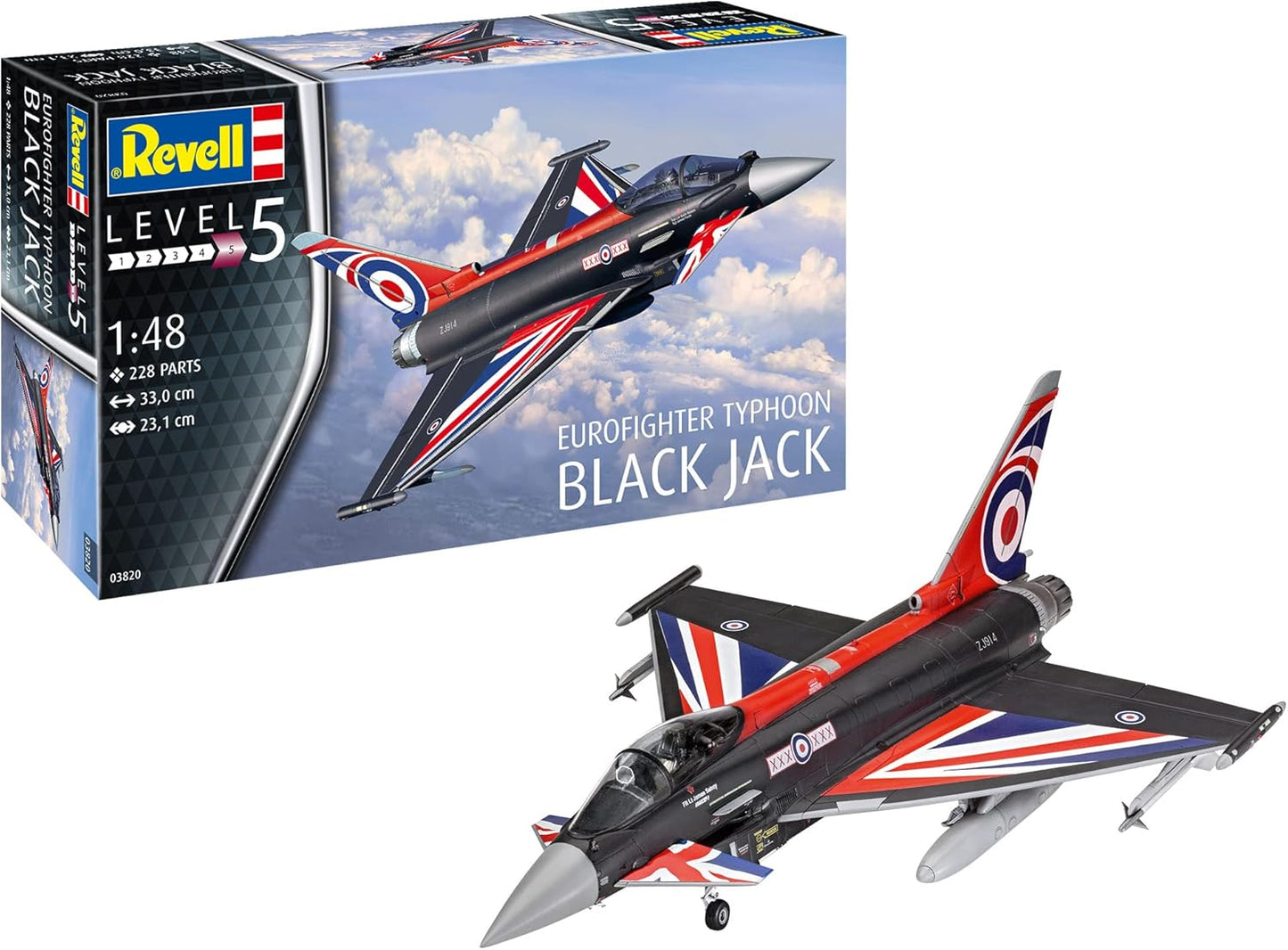 Revell 1/48th Eurofighter Typhoon Black Jack