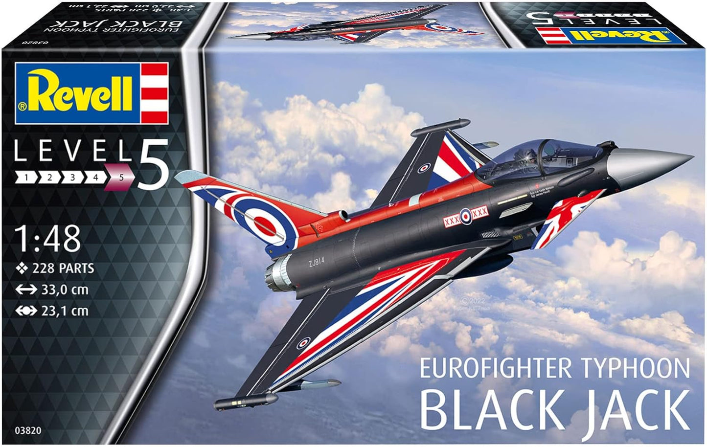 Revell 1/48th Eurofighter Typhoon Black Jack