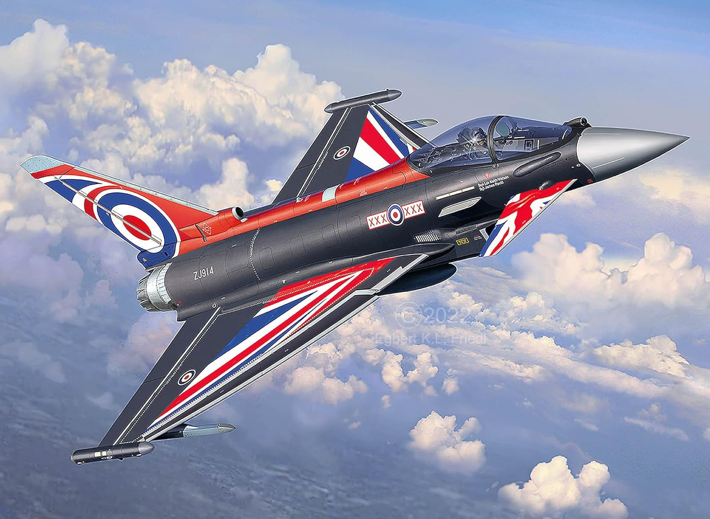 Revell 1/48th Eurofighter Typhoon Black Jack