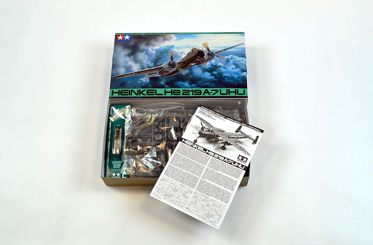 Tamiya 1/48th scale Heinkel He219 Uhu