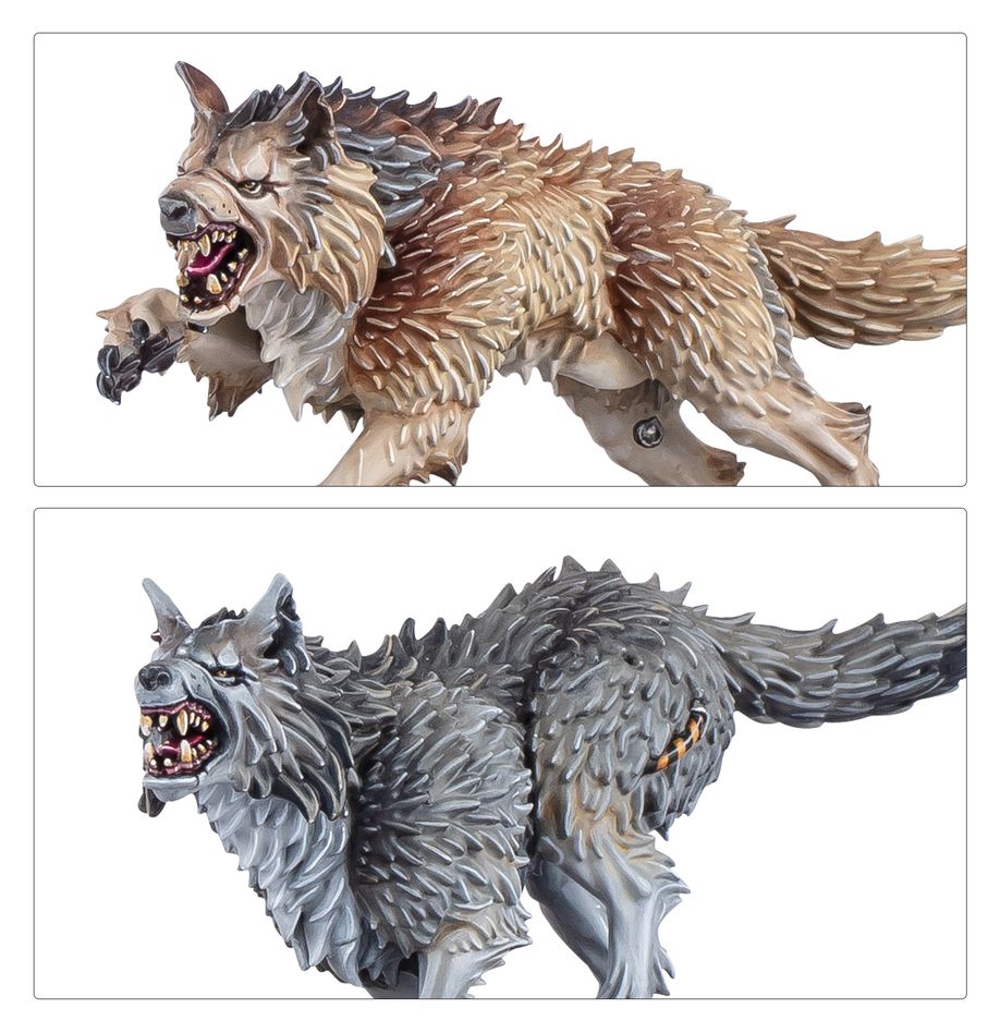 Games Workshop Warhammer 40k Space Wolves Wolf Guard Headtakers