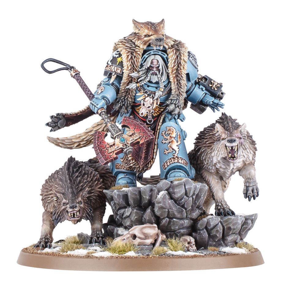 Games Workshop Warhammer 40k Space Wolves Logan Grimnar