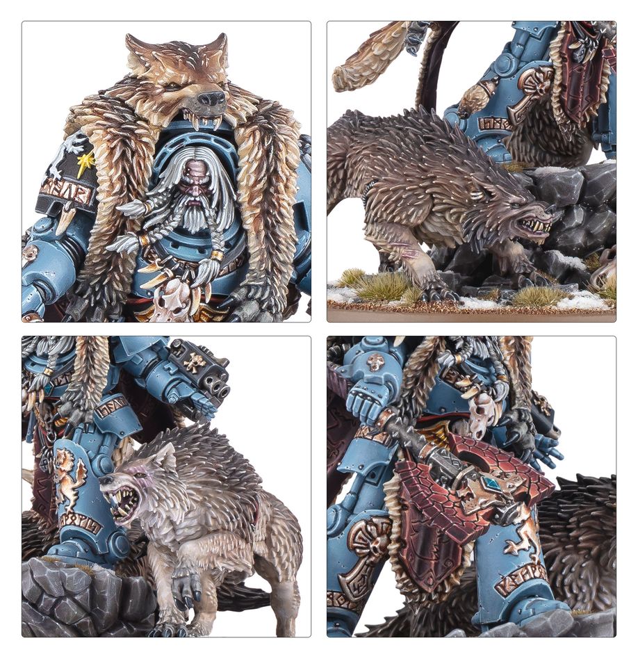 Games Workshop Warhammer 40k Space Wolves Logan Grimnar