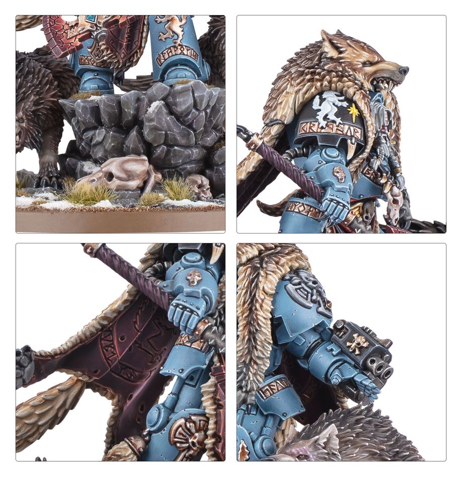 Games Workshop Warhammer 40k Space Wolves Logan Grimnar