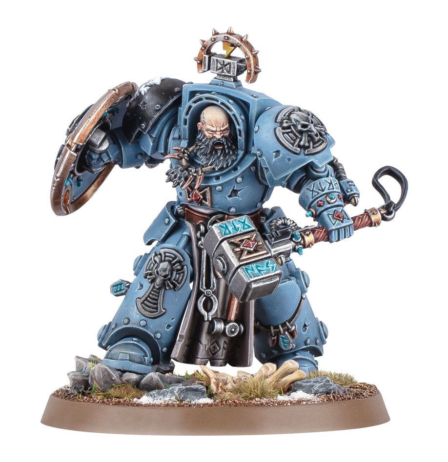 Games Workshop Warhammer 40k Space Wolves Arjac Rockfist