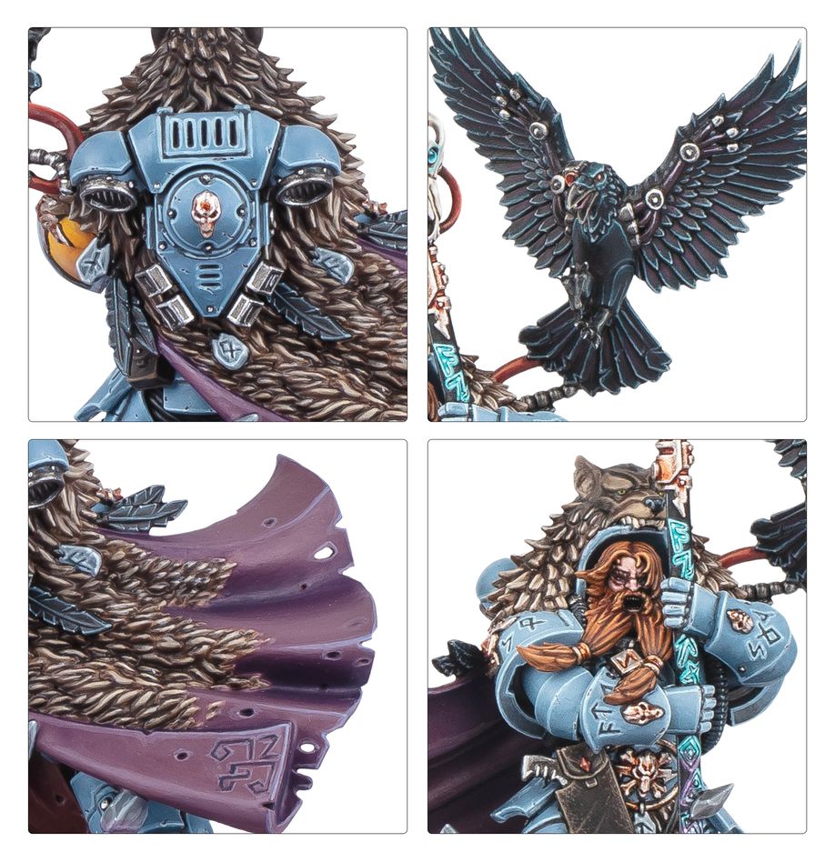 Games Workshop Warhammer 40k Space Wolves Njal Stormcaller