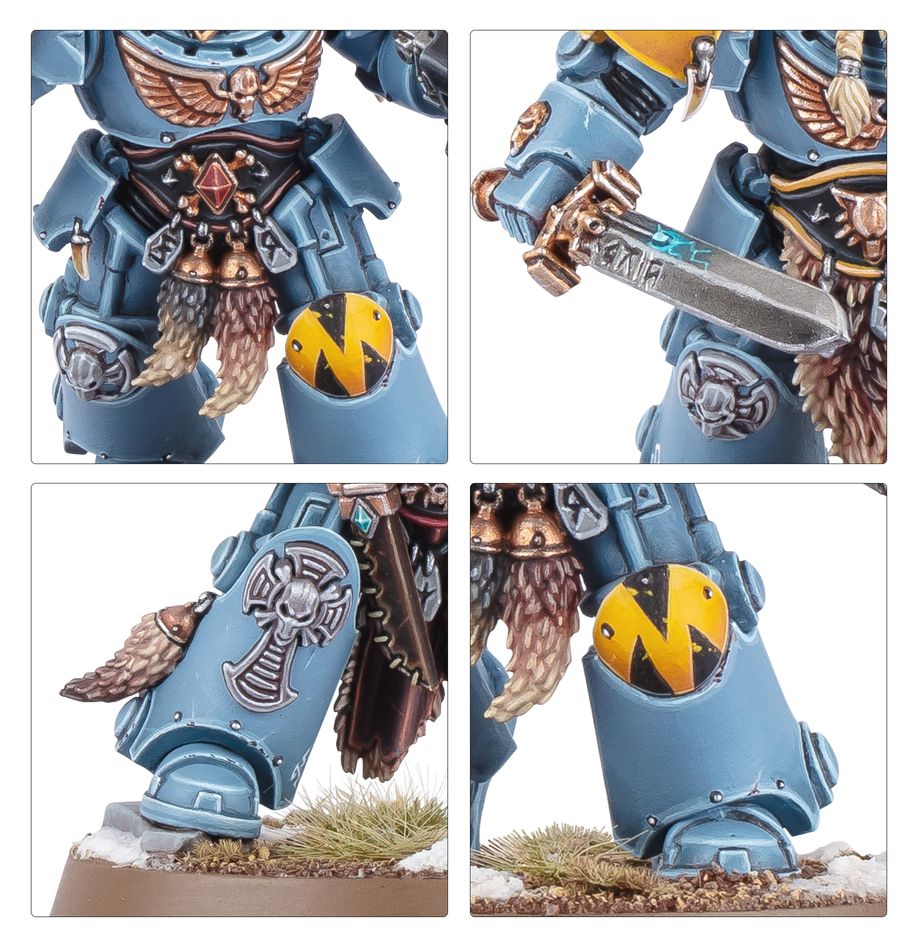 Games Workshop Warhammer 40k Space Wolves Wolf Guard Terminators