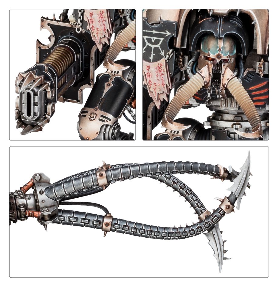 Games Workshop Warhammer 40k Chaos Knights Knight Ruinator