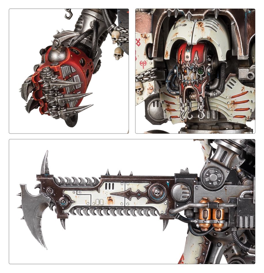 Games Workshop Warhammer 40k Chaos Knights Knight Ruinator