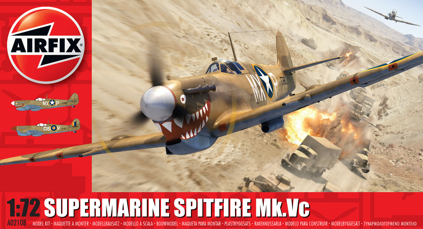 Airfix 1/72nd Scale Supermarine Spitfire Mk.Vc
