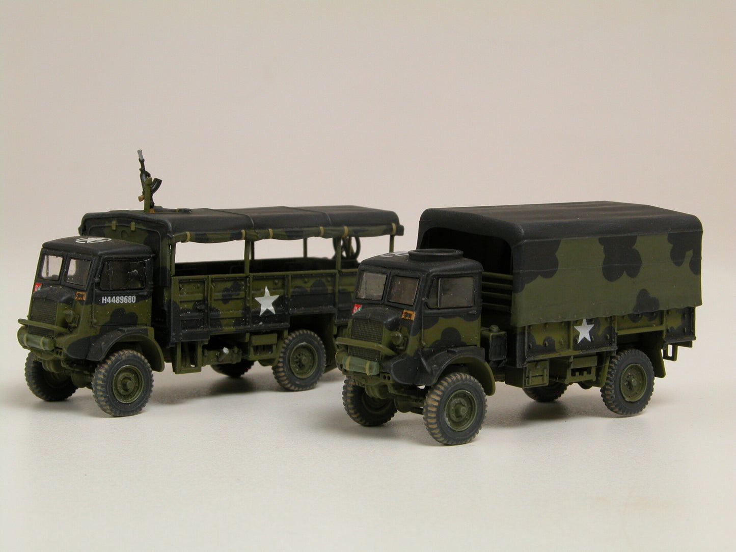 Airfix 1/76th Scale Bedford QLD/QLT Trucks