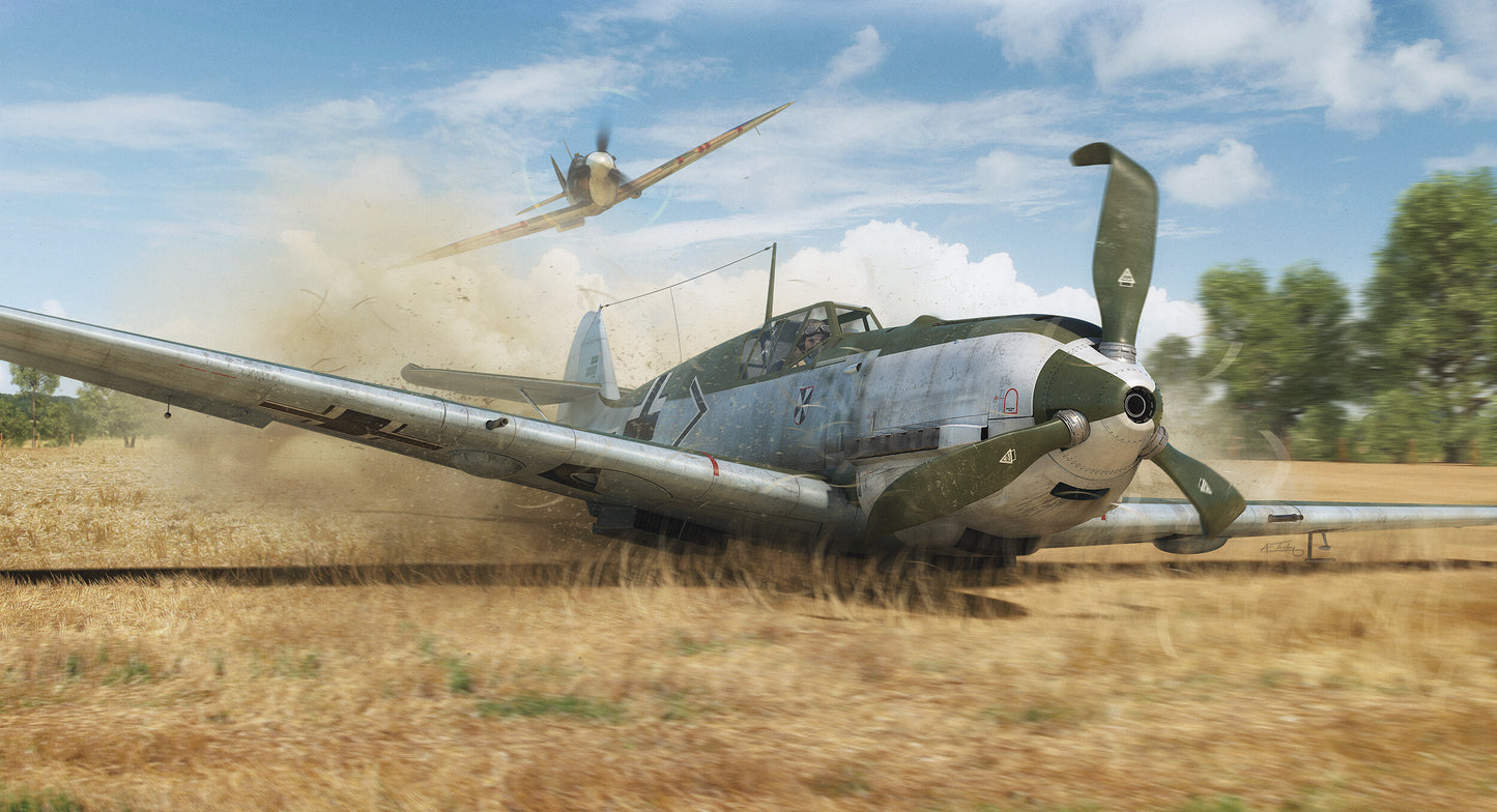Airfix 1/48th scale Messerschmitt Me109E-4/E-1