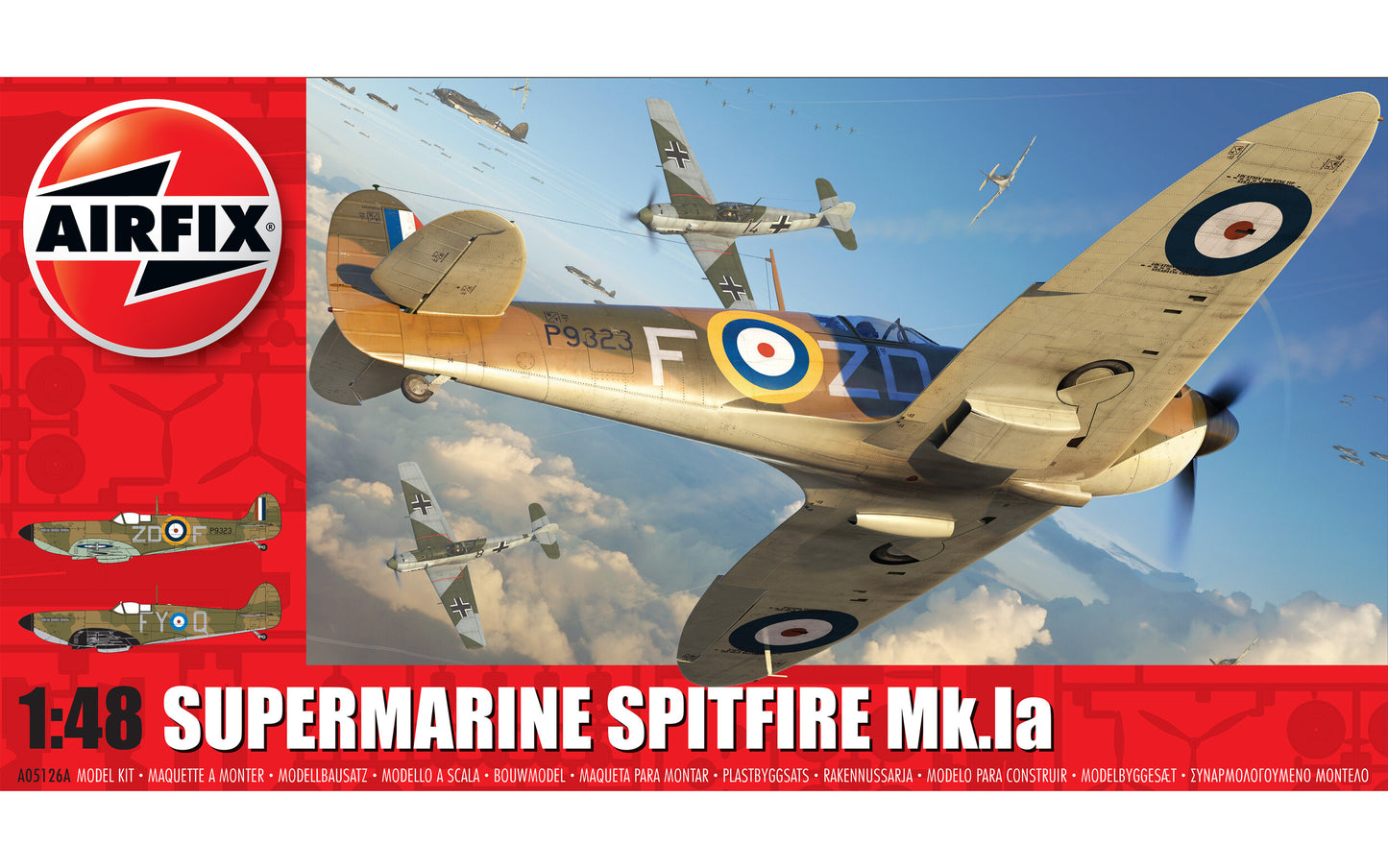 Airfix 1/48th scale Supermarine Spitfire Mk.1 a
