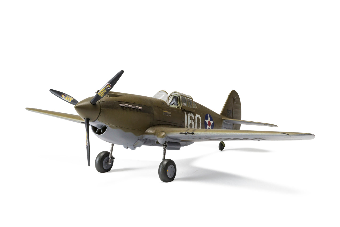 Airfix 1/48th scale Curtiss P-40B Warhawk