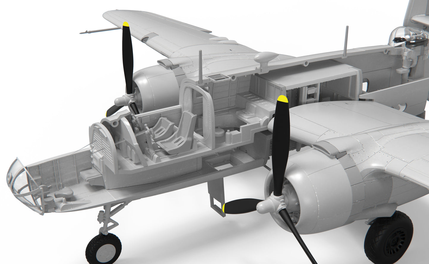 Airfix 1/72nd scale North American B25B Mitchell