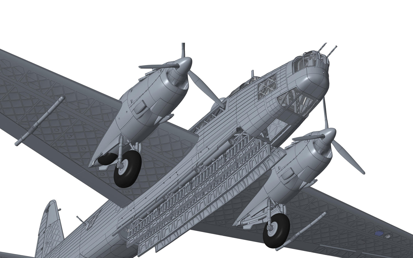 Airfix 1/72nd scale Vickers Wellington Mk.II