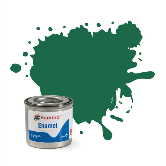 Humbrol Enamel No 30 Dark Green   Matt