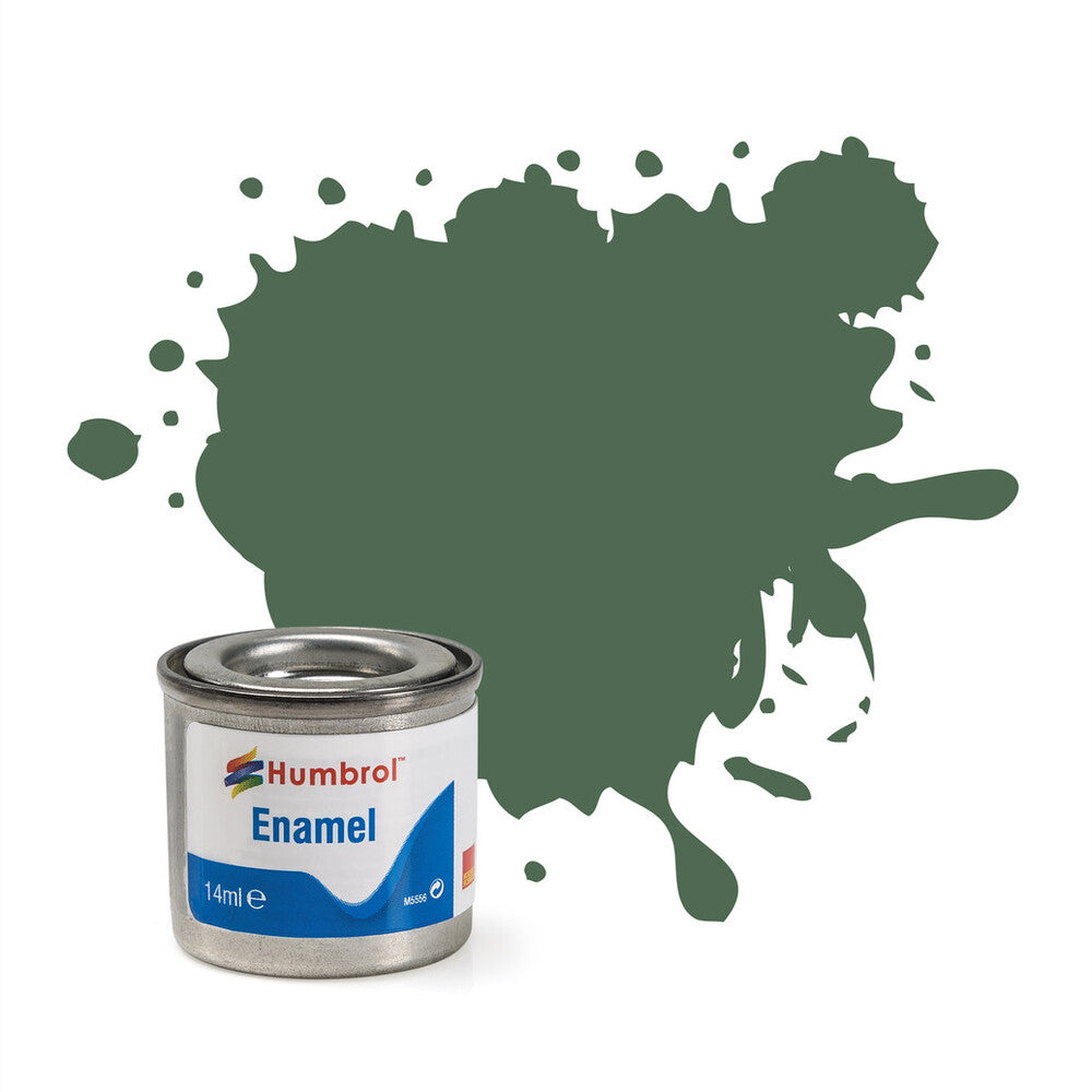 Humbrol Enamel No 76 Uniform Green   Matt