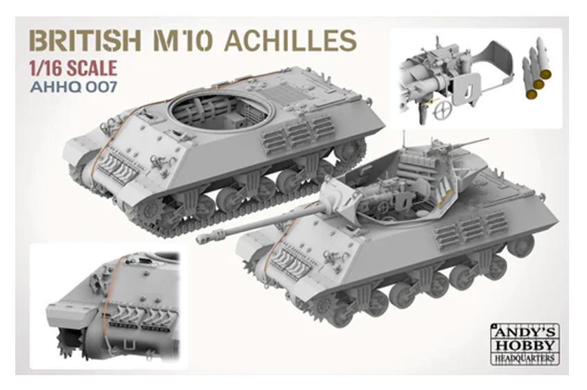 Andy's Hobby Headquarters 1/16th scale - British Tank Destroyer M10 IIC Achilles (Copy)