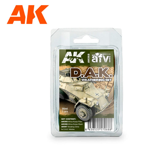 AK Interactive Afrika Corps Weathering Set