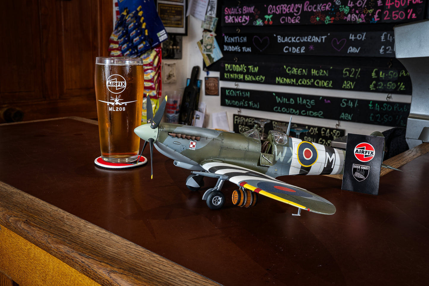 Airfix 1/24th scale Supermarine Spitfire Mk.IXc - The Flying Dray Special Edition with £20 Gift Voucher