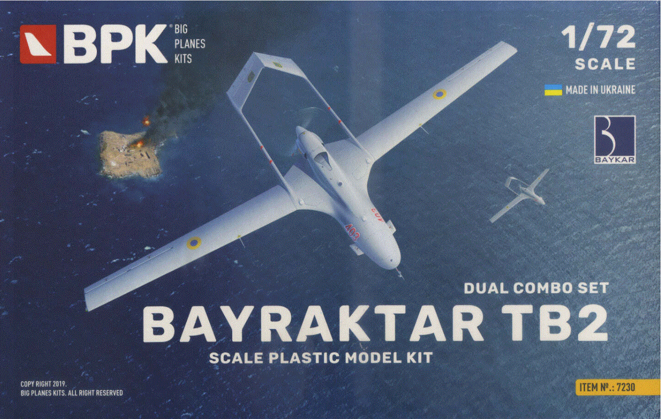 BPK 1/72nd Bayraktar TB2 Dual Combo Set
