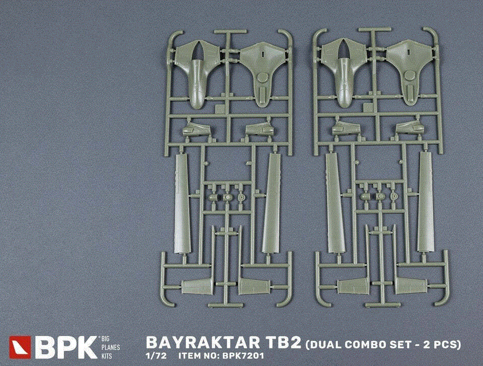 BPK 1/72nd Bayraktar TB2 Dual Combo Set