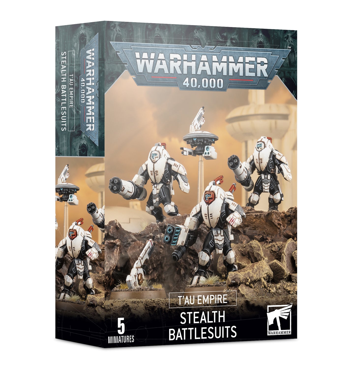 Games Workshop Warhammer 40k Tau Empire XV25 Stealth Battlesuits