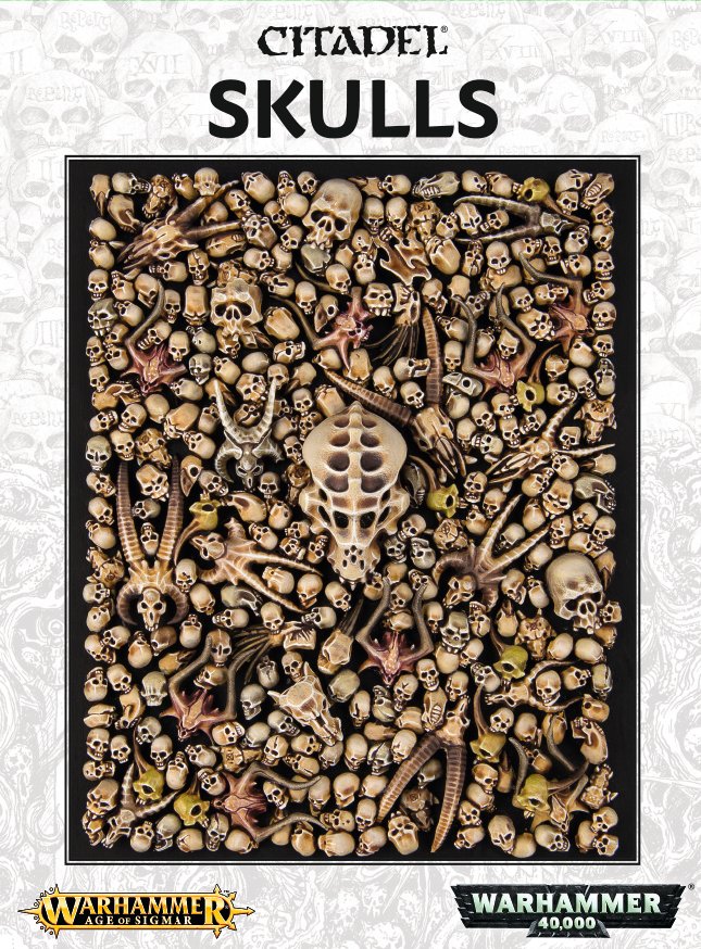 Games Workshop Warhammer Citadel Skulls