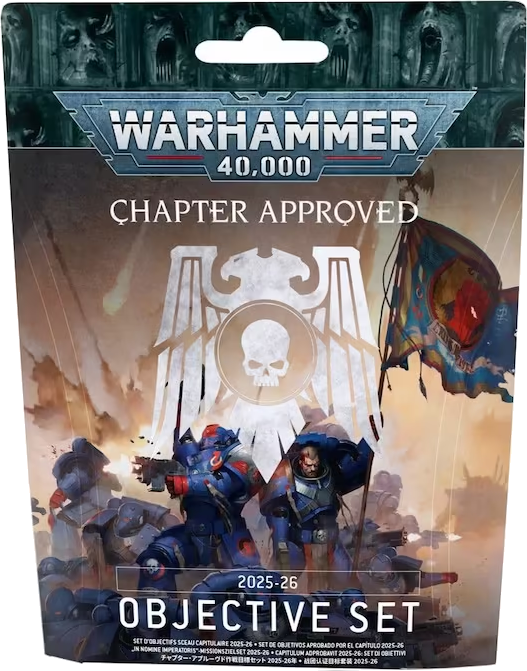 Games Workshop Warhammer Chapter Approved Objective Set
