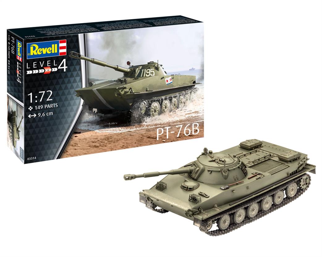 Revell 1/72nd scale PT-76 (with Photoetch)