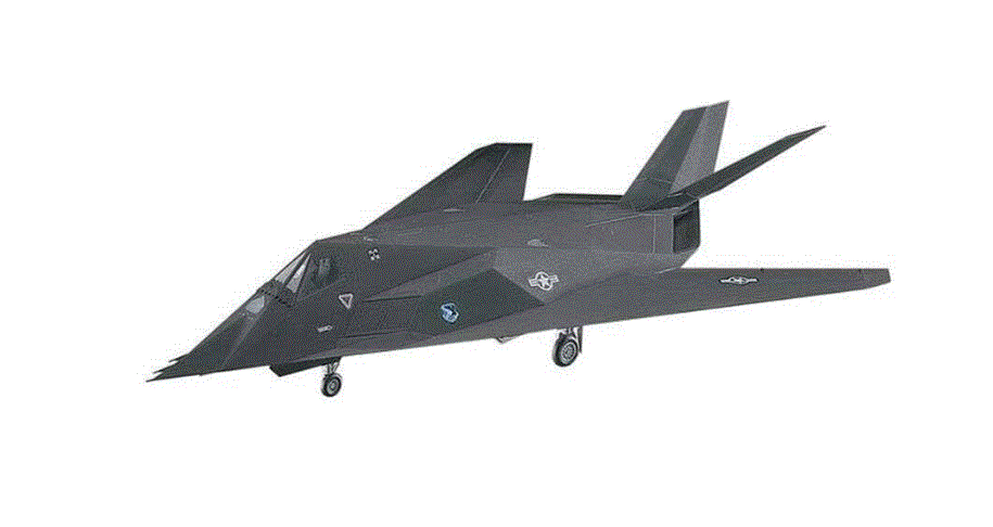 Hasegawa 1/72nd scale F-117A Nighthawk