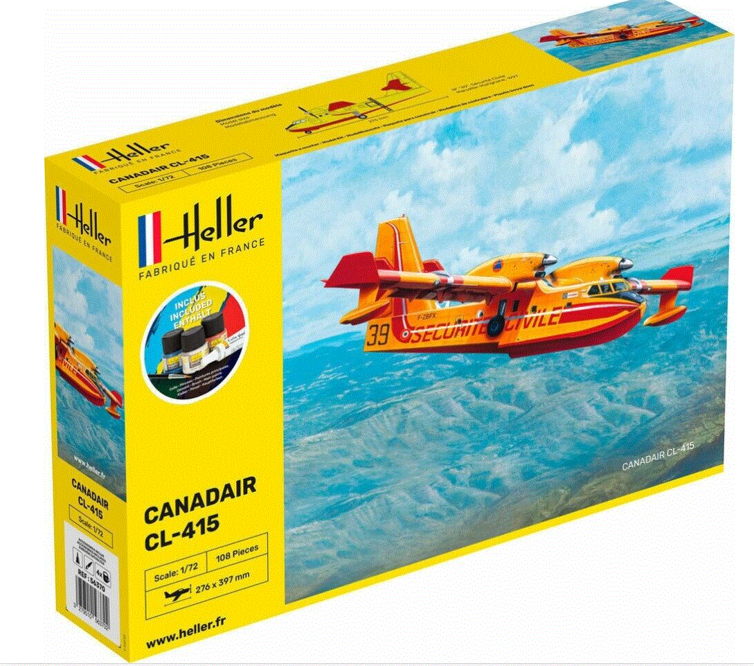 Heller 1/72nd scale Canadair CL-415