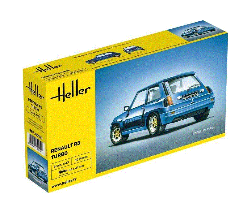 Heller 1/43rd scale Renault R5 Turbo