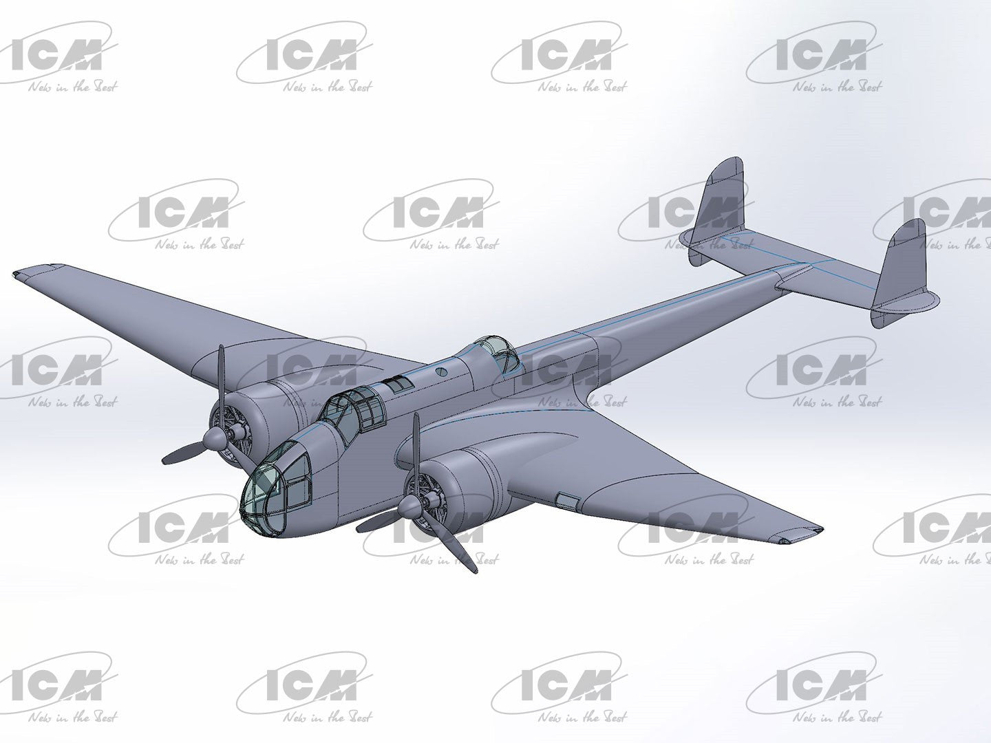 ICM 1/48th scale Handley Page Hampden - Preorder including UK P&P