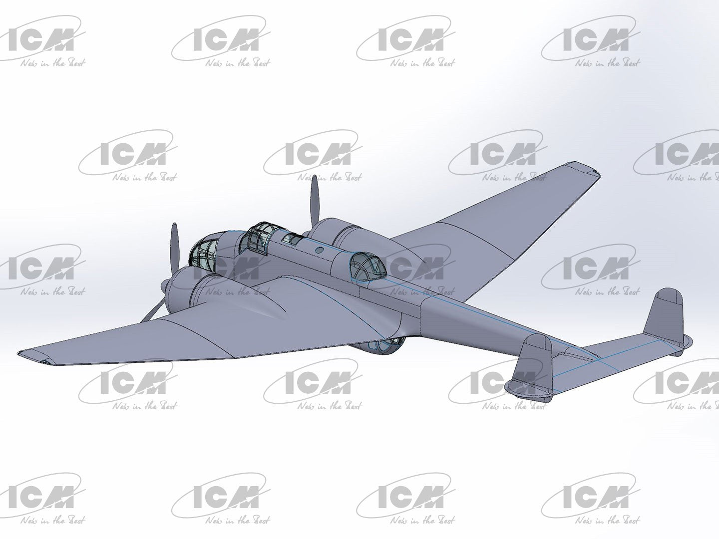 ICM 1/48th scale Handley Page Hampden - Preorder including UK P&P