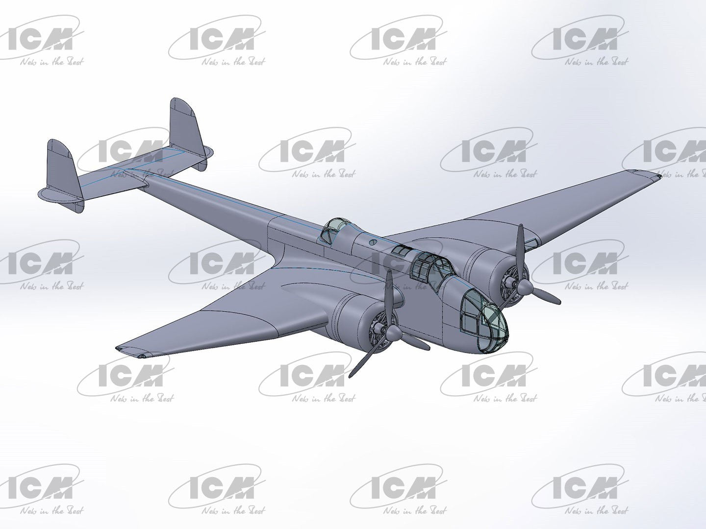 ICM 1/48th scale Handley Page Hampden - Preorder including UK P&P