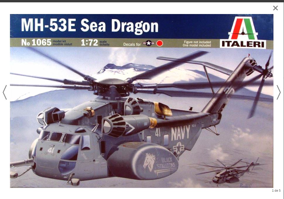 Italeri 1/72nd scale MH-53E Sea Dragon